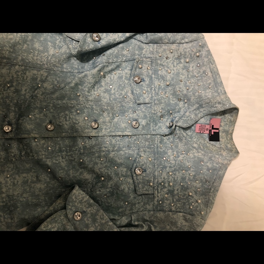 New York diamond u/ sequins, Designer jacket